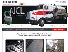 Tablet Screenshot of jclsepticservices.com